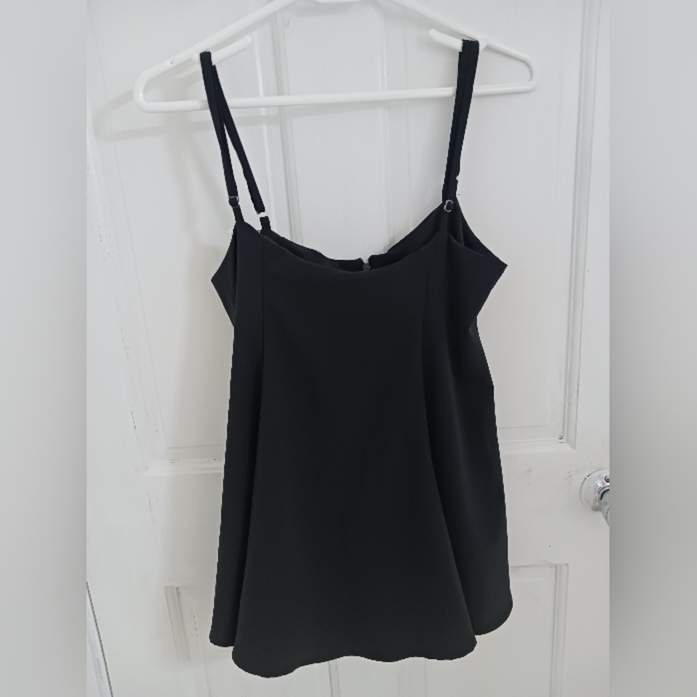 Yoins Black Blouse - Picture 1 of 2